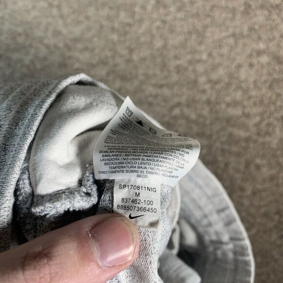 Nike Sportswear Advance Women's Pants White-Grey 837462-100 Size Medium - Picture 8 of 10